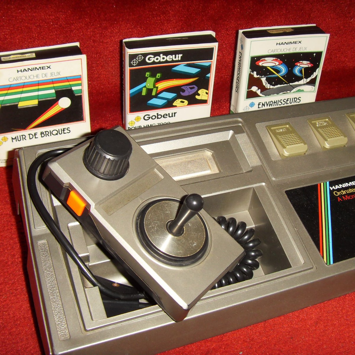 Console Hanimex HMG 7900 + 3 Jeux - Vintage - Fonctionnelle