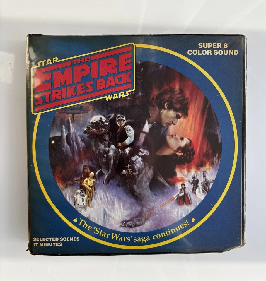 Vintage Star Wars V Empire Strikes Back Colour Super 8 Movie Reel 1980 Ken Films - Bild 1 von 4