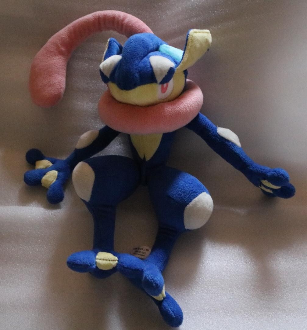 Japan Anime Pokemon Greninja plush doll difficult to obtain Last one only cool