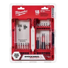Milwaukee 48-32-4403 SHOCKWAVE  18-PC Impact Driver Bit Set