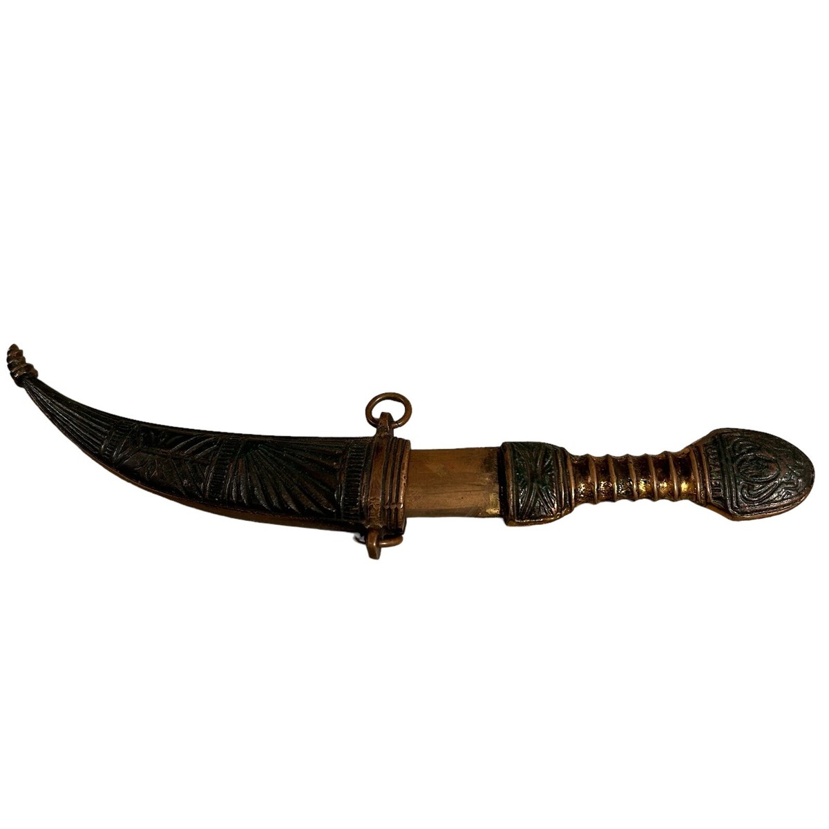 Vintage JAMBIYA Fixed Blade Knife Arabian / Arabic / Islamic with