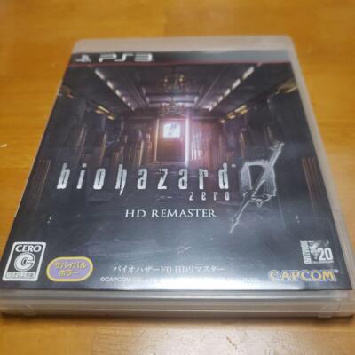 Used PS3 Biohazard 0 Zero HD Remaster [MULTI-LANGUAGE] Resident Evil Free Ship