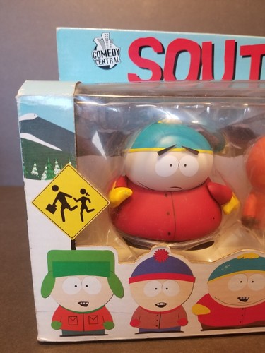 Vintage 2006 Mezco South Park Series Set 4 Cartman Kenny Stan Kyle Figures & Box - Picture 7 of 12