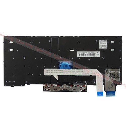 Spanish Non-Backlit Keyboard for Lenovo Thinkpad L13 Yoga Gen1 (Type 20R5 20R6) - Afbeelding 2 van 3
