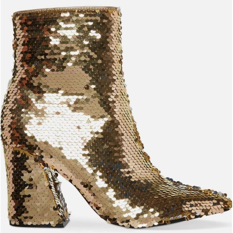 MADDEN GIRL Women's Cody Pointed Toe Boots Gold Sequin NIB | eBay MADDEN GIRL Women's Cody Pointed Toe Boots Gold Sequin NIB | eBay