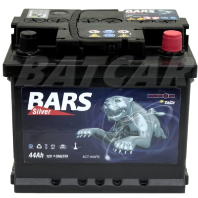 Autobatterie-Starterbatterie 12V 44Ah BARS VW GOLF 3 Cabriolet 1.6 (1E7)