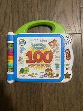 Leap Frog Learning Friends 100 Words Book works great English Spanish