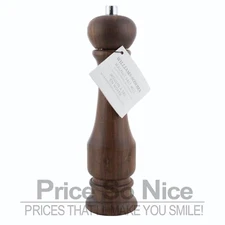 Williams Sonoma 9" Traditional Walnut Salt Mill MSRP $85 Grade B