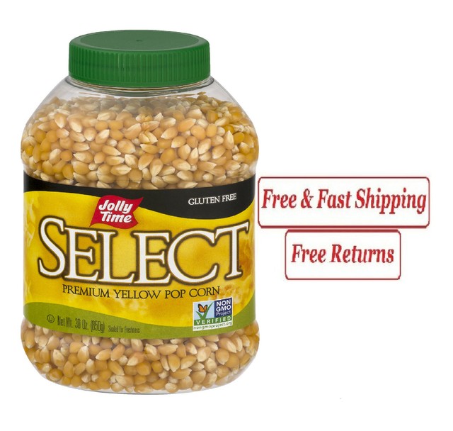 Jolly Time Select Premium Yellow Pop Corn 30 Oz For Sale Online Ebay