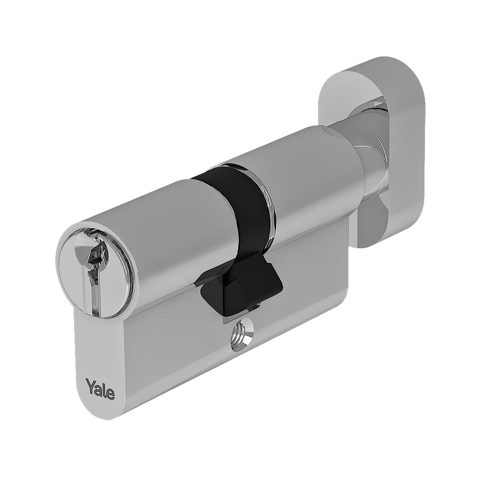 Yale YC054KD3045 Cilindro Serratura con Pomello 30/45mm Anti-Picking