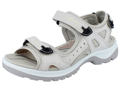 ECCO Womens´s Offroad Yucatan Damen Sandale Trekkingsandale beige Nubukleder