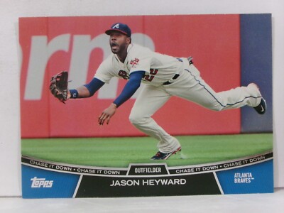 2013 Topps Chase it Down Jason Heyward #CD-4