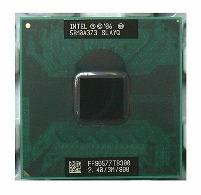 Intel Core 2 Duo T9500 T8300 T9300 Socket P Mobile CPU Processor - Image 4 of 4