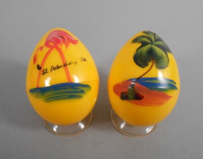 Yellow Eggs Flamingo Palm Tree Novelty Shaker Set St. Petersburg, FL