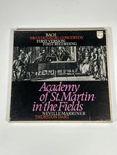Six Brandenburg Concertos by Johann Sebastian Bach 5 LP Box Set - Philips 1972