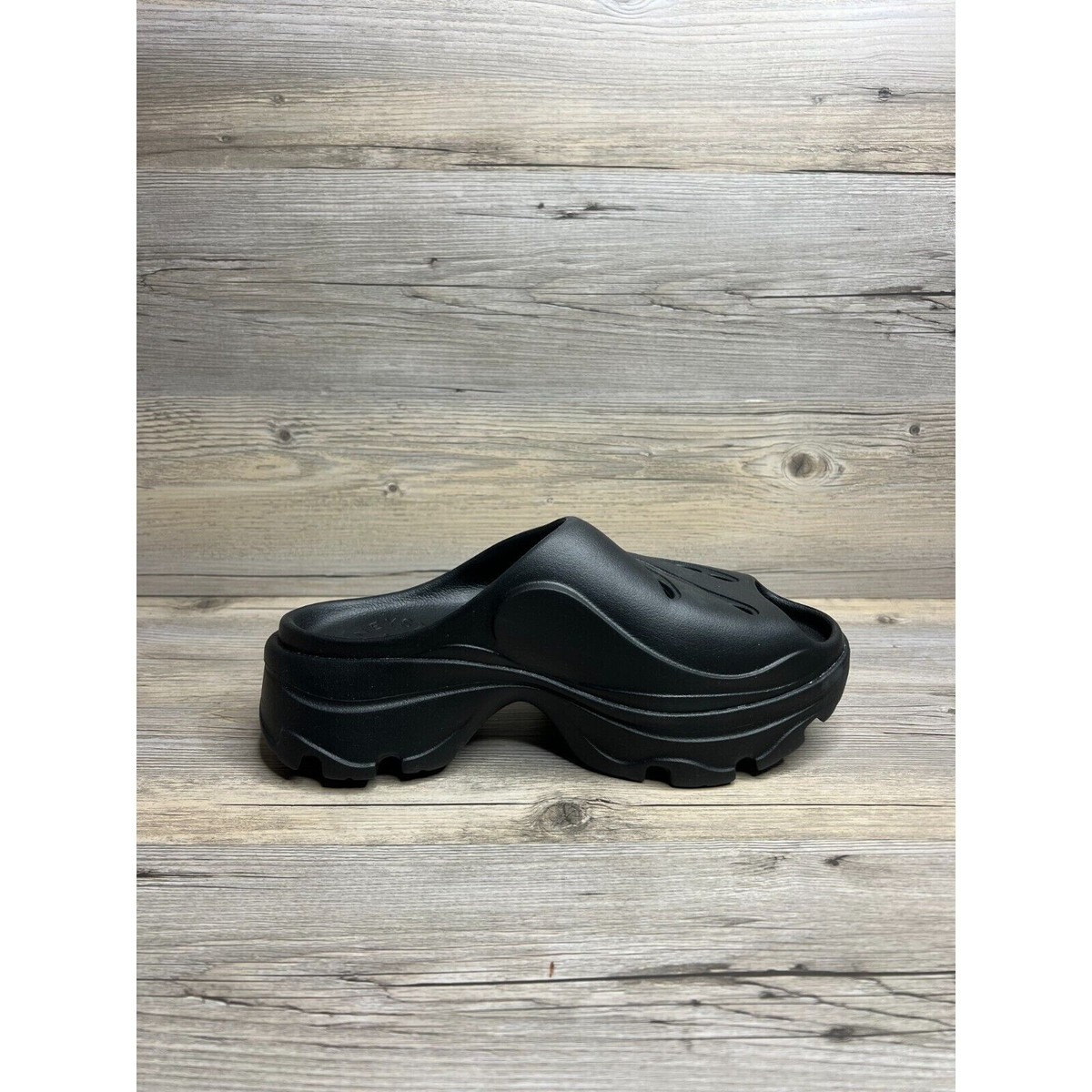 adidas Stella McCartney x Clog Womens Size 8 Triple Black GW2050