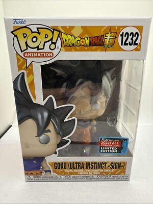 Dragon Ball Super Funko POP! Goku (Ultra Instinct -Sign-) #1232 (w