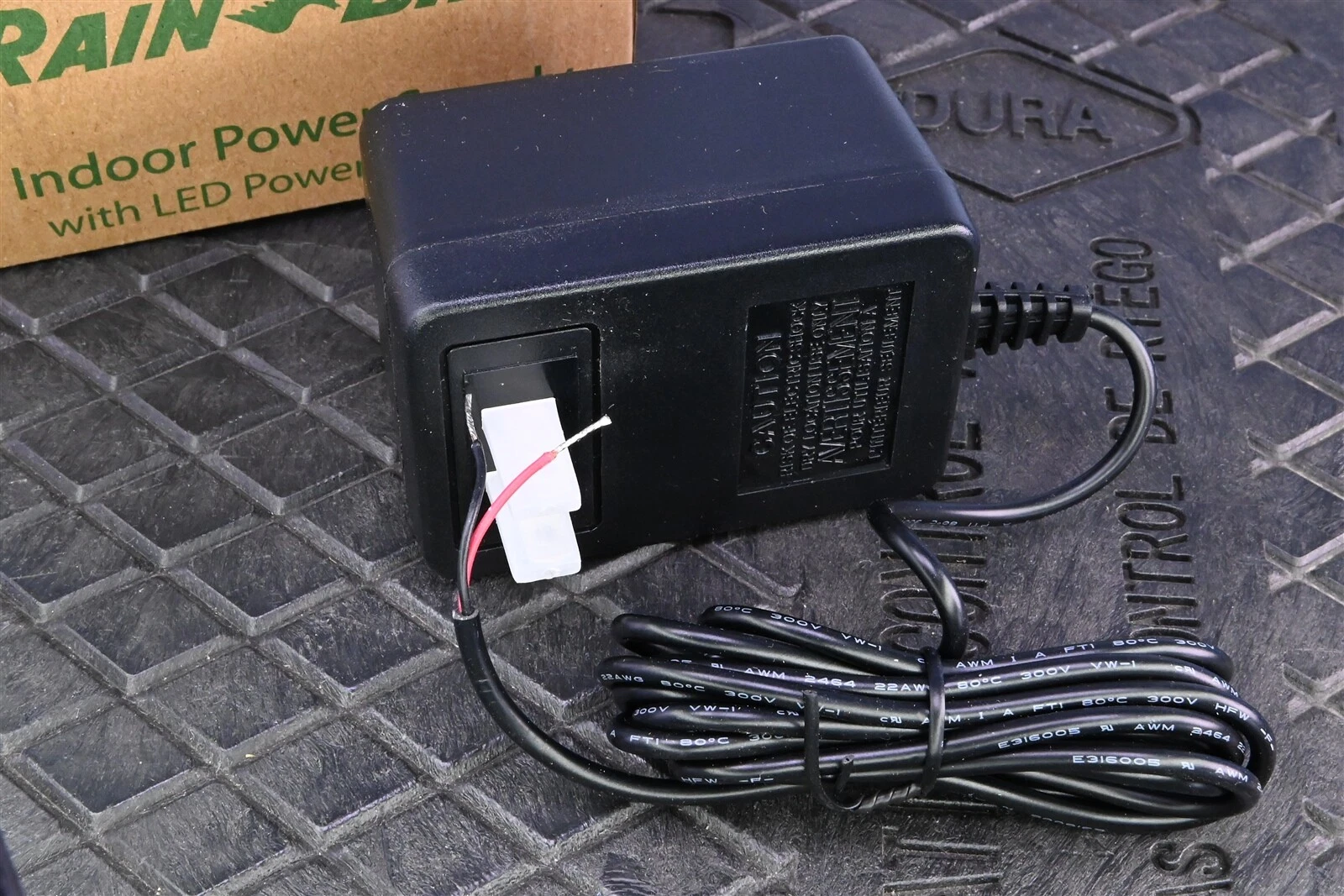 Rain Bird Transformer 24V .650mA for the PC-506 Sprinkler Timer 2 Bare Wire