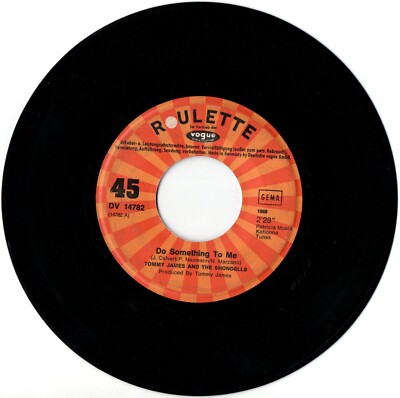TOMMY JAMES AND THE SHONDELLS - Do Something To Me ; 7'' Single 1968 ; D,  Rock