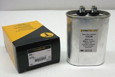 TitanPro TOC40 HVAC Oval Motor Run Capacitor. 40 MFD/UF 370 Volts