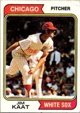 1974 Topps Baseball Jim Kaat