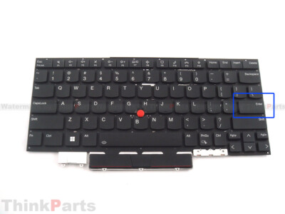 美品BT◎ ThinkPadX1CarbonGen10 i7/16GB/USキー New/Orig Lenovo ThinkPad X1 Carbon 10th Gen 10 Keyboard US English