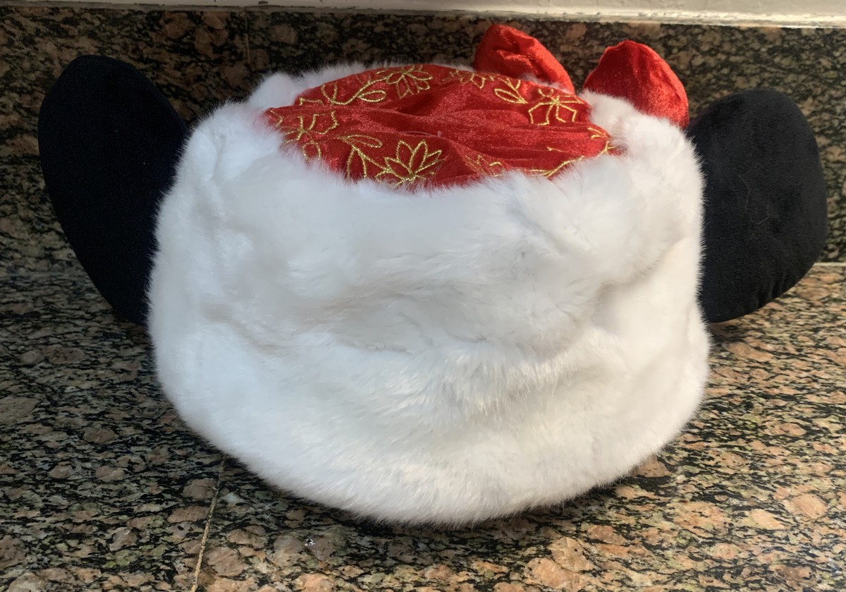 Disney Parks Minnie Mouse Holiday Chinese New Year Faux Fur  display picture 1