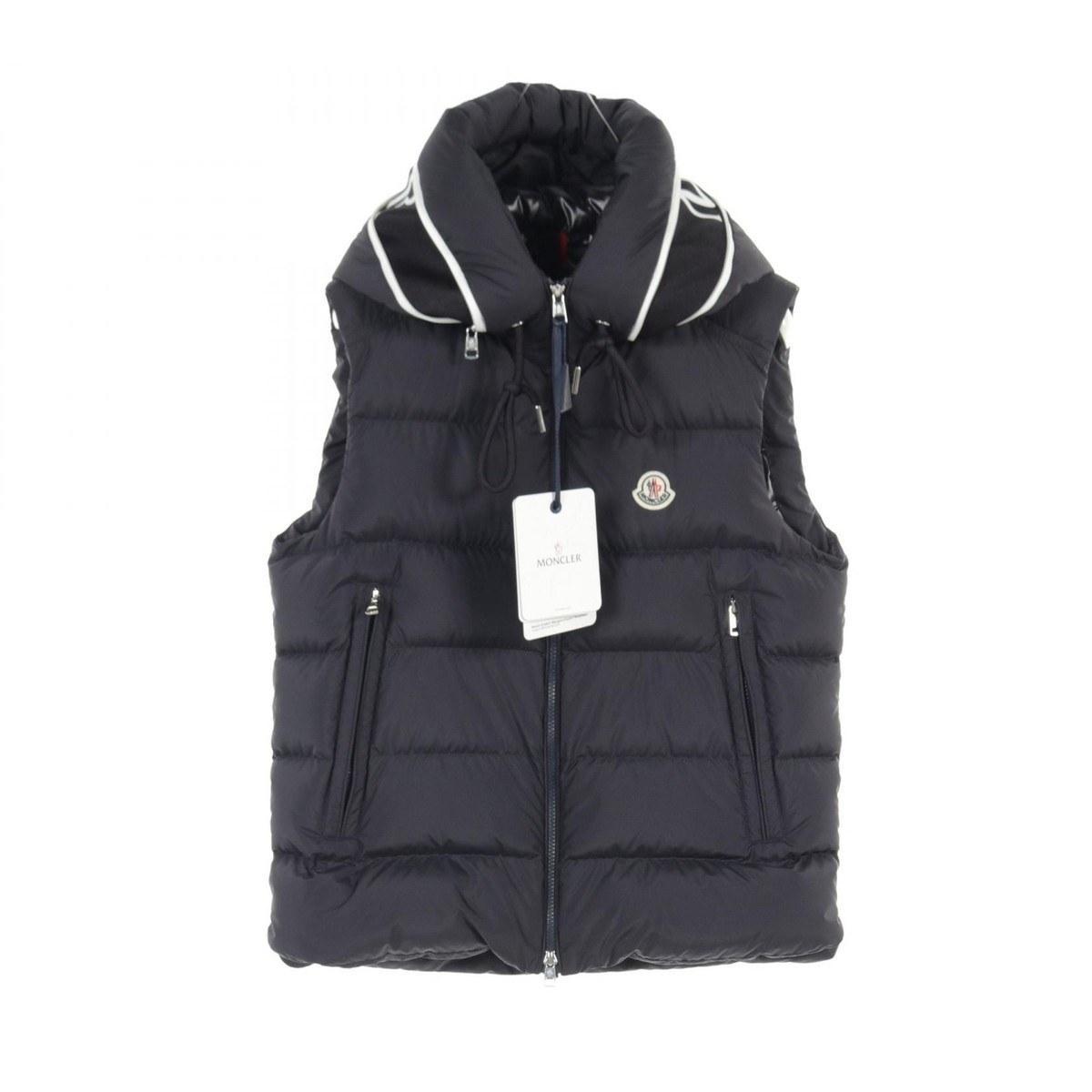MONCLER CARDAMINE Down vest J20911A0020654A81778 Nylon Navy MONCLER CARDAMINE Down vest J20911A0020654A81778 Nylon Navy
