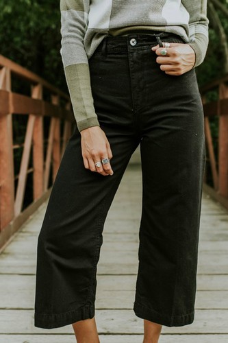 New Free People Patti Wide Leg Trousers 