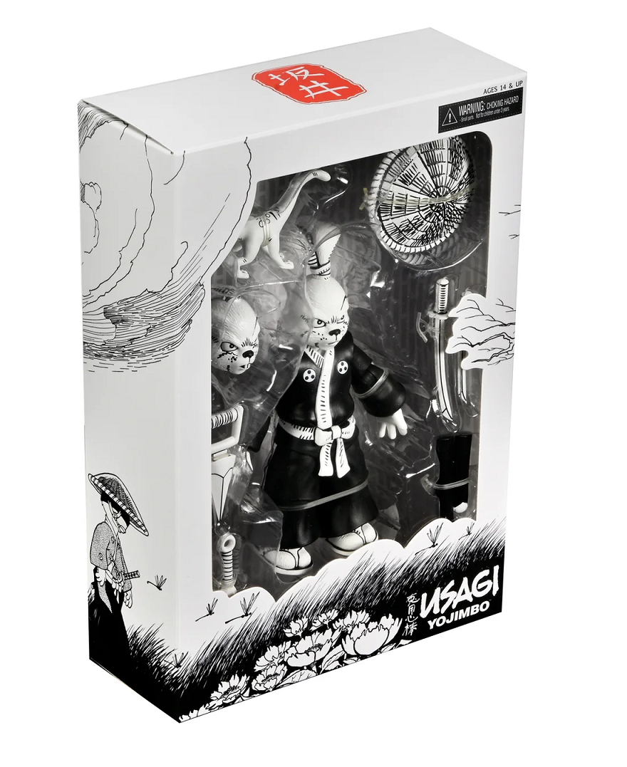 NECA/ネカ　タートルズ　TMNT　究極兎　YOJIMBO新品 白黒バージョン NECA/ネカ タートルズ TMNT 究極兎 YOJIMBO新品 白黒バージョン