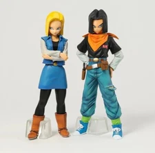 Dragon Ball Z Android No.18 & 17 PVC Figure Set Collectible