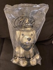 Raising Cane s Dog Puppy 2025 Plush Golden 28th Birthday Cane Gold NEW Sealed