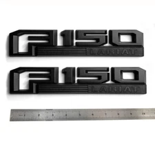 2pack OEM F150 Lariat Emblem for Badges F-150 Lariat Black OEM