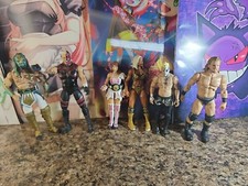 AEW Figure Loose Lot  DARBY ALLIN Wrestling  Dustin,Riho,Jade,luchasaurus ,adam
