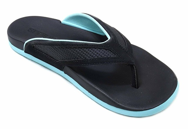 adidas Womens Adilette CF Summer Thong Sandals Flip Flops Black Teal Sz 10 for sale online | eBay
