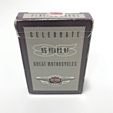 Harley Davidson Cycles Playing Cards Vintage Made in The USA Celebrate 95 Years