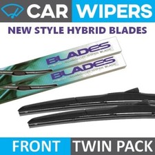 BLADES Hybrid Windscreen Wiper Blades 22" & 21" - Twin Pack