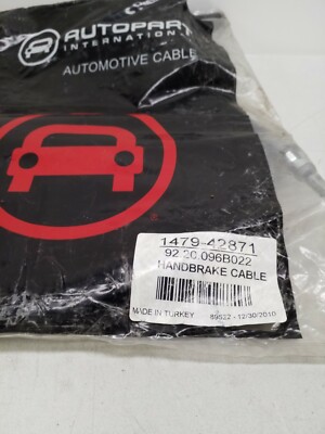 YY 様 1479-42871 Autopart International Handbrake Cable Made In Turkey