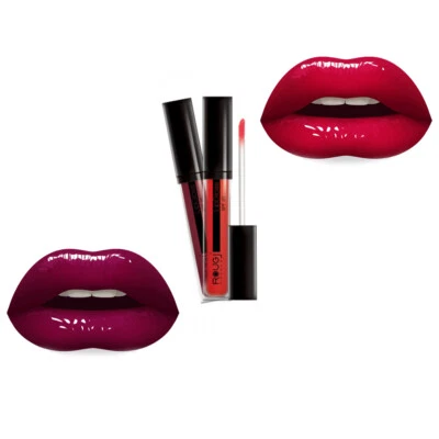2x LIPPENGLOSS LIPGLOSS SPF20 ROUGJ LIPPEN GLÄNZEND SEXY SONNENSCHUTZ