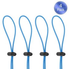 Pack of 4 Bungee Goggle Strap Kit Updated Tapered End Swimming Goggle Straps