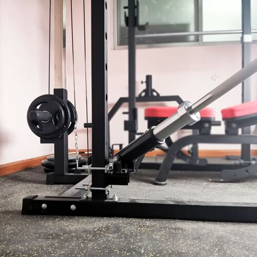 Wall Mount T Bar Row Platform Landmine Attachments Fitness for Squate Rack Gym - 第 1/6 張圖片