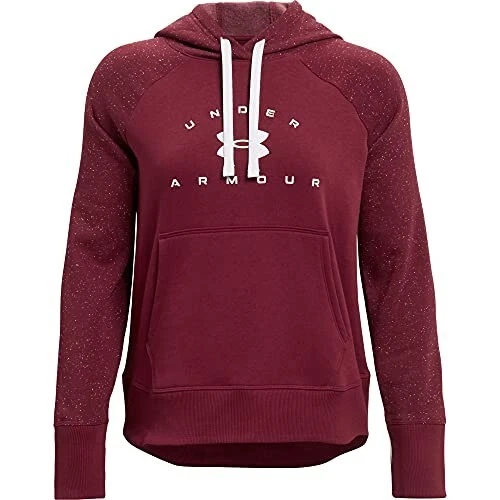 Women's maroon under armour deals hoodie