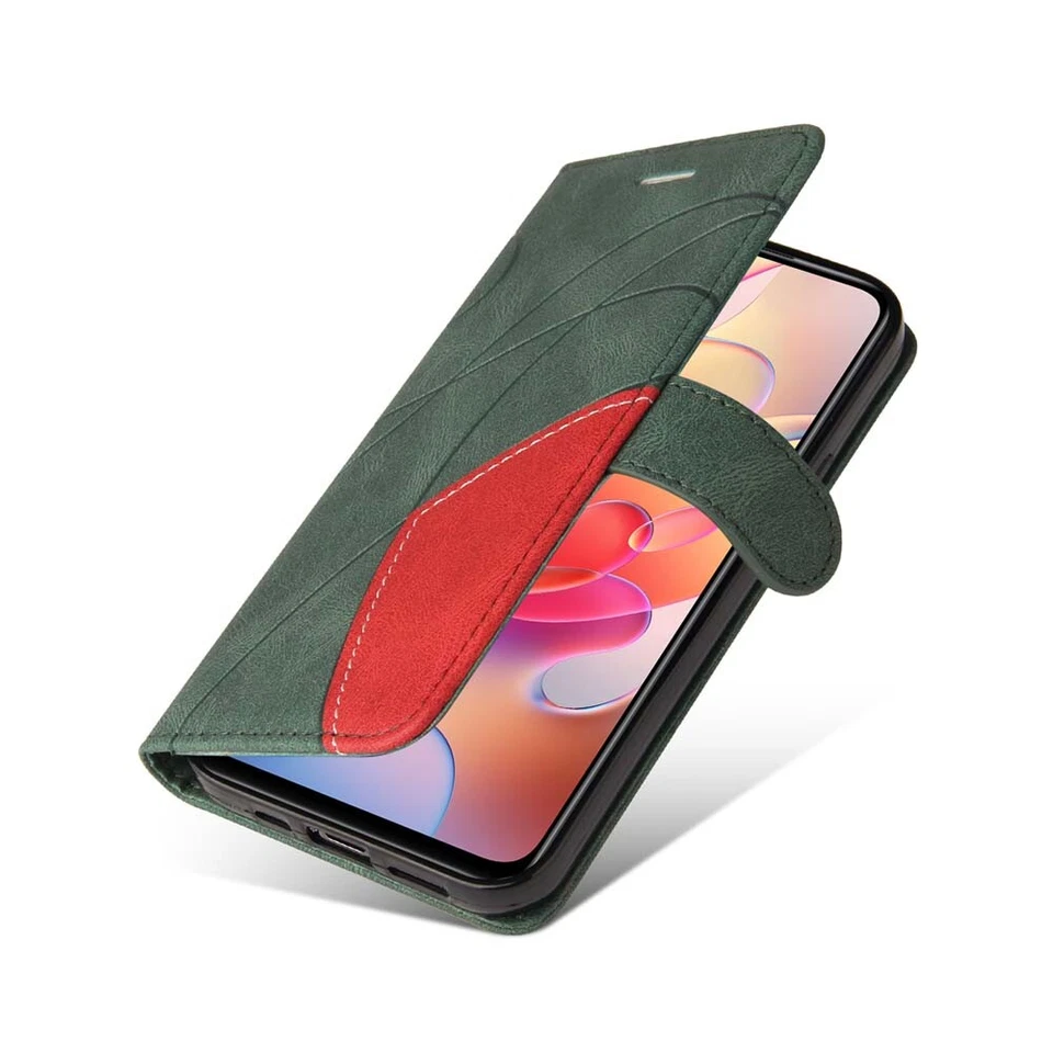For Xiaomi Redmi Note 9 8 10 Pro 9s 8T Magnetic Flip Wallet Leather Case Cover - Image 3 of 4