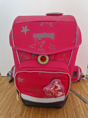 Schulranzen Set Mädchen Ergobag cubo light pink