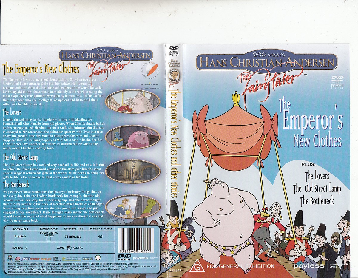 Hans Christian Anderson-The Fairy Taler-2003-Animated HCA-DVD | eBay