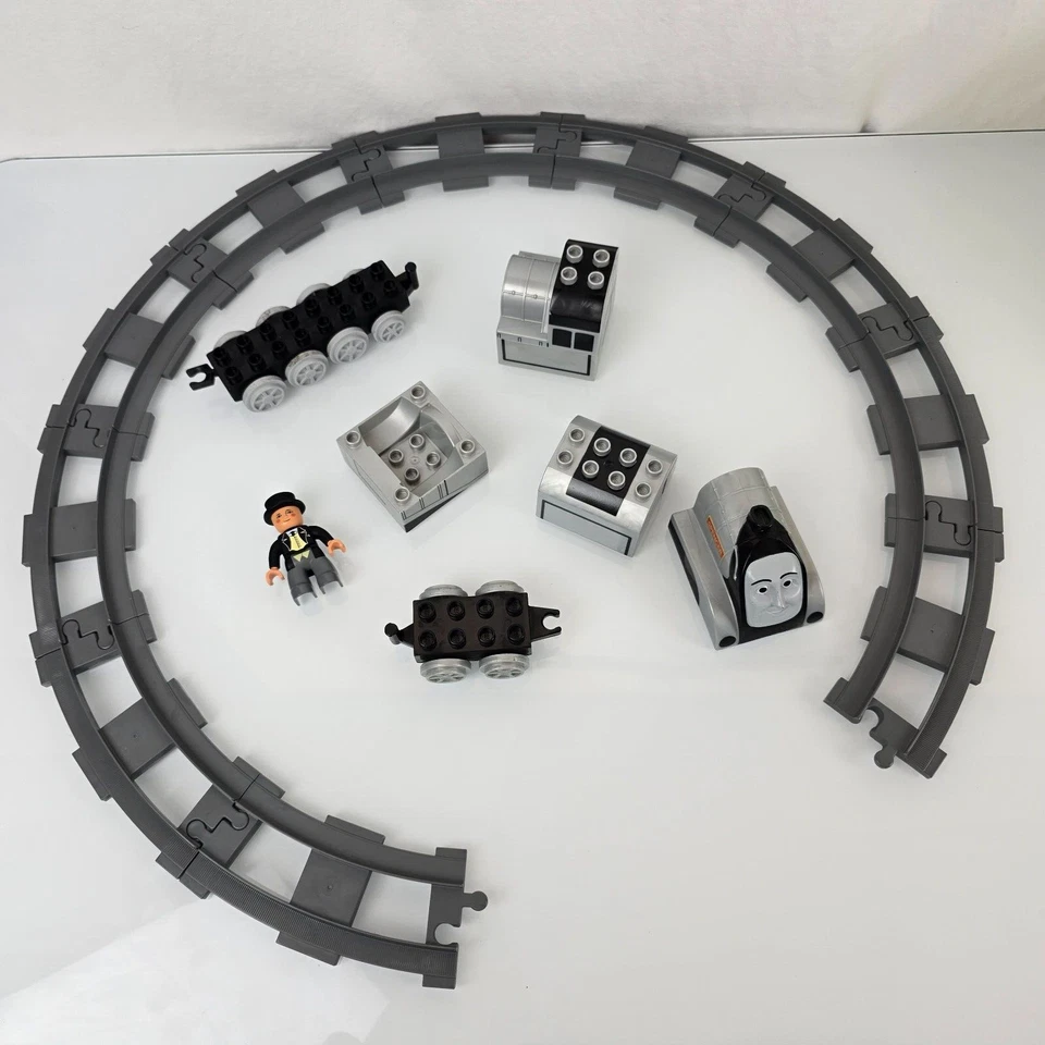 Lego Duplo Thomas & Friends Railway Spencer & Tender Train Tank Engine Tracks - Image 2 of 2