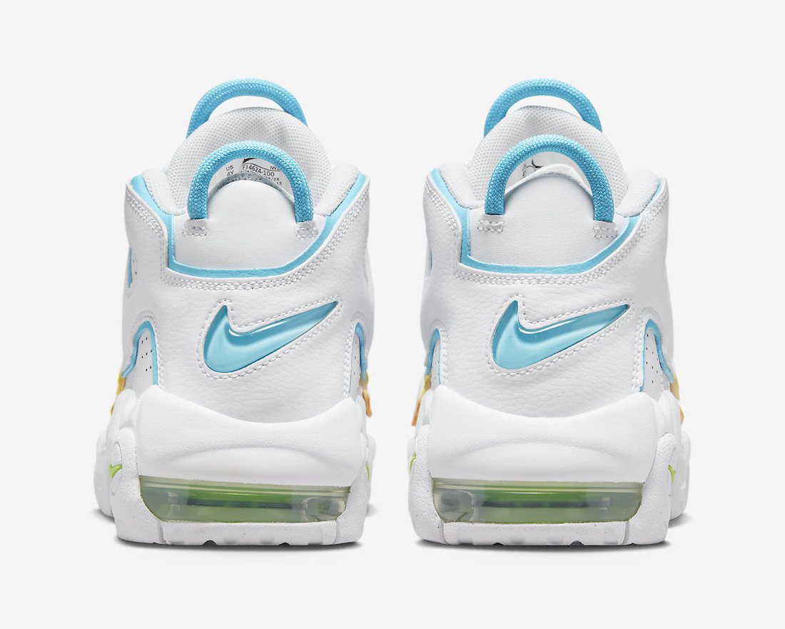 Nike Air More Uptempo ホワイト/マルチカラー Nike Air More Uptempo White Multi-Color FJ4624-100 | eBay