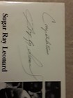 SUGAR RAY LEONARD 11X14 VERY RARE SIGNED AUTOGRAPH PICTURE PHOTO CLEAN  — photo 6
