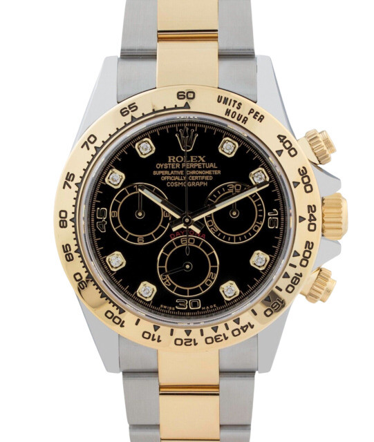 Rolex Daytona Men's Black Watch 