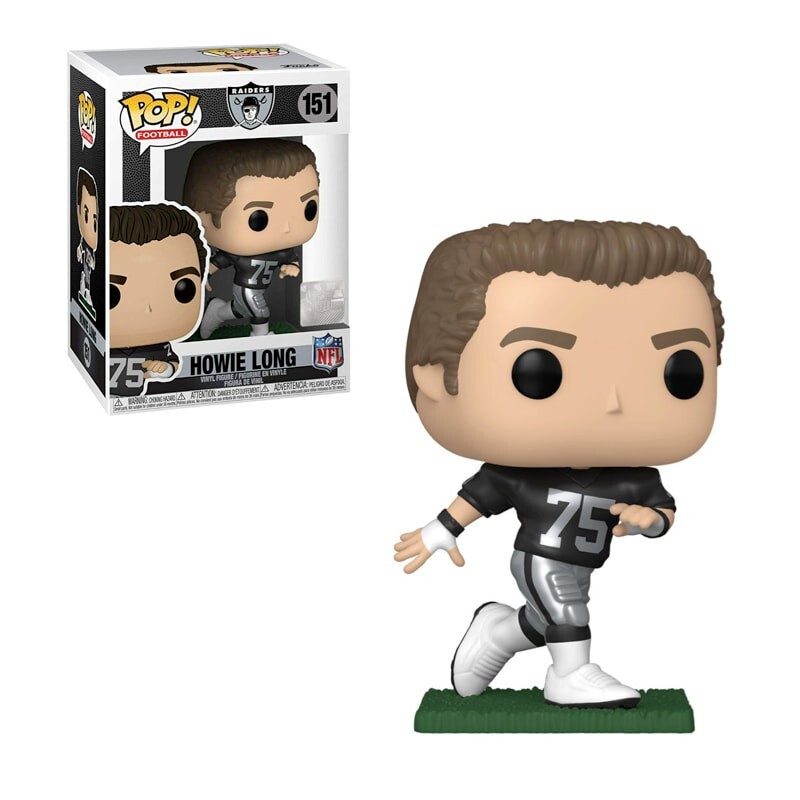 Howie Long Funko Pop! NFL Vinyl Figure #151 Oakland Raiders